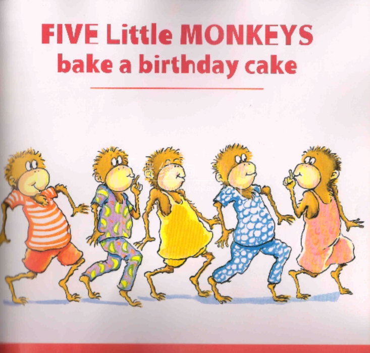Five Little Monkeys 五只猴子 图片4 Five Little Monkeys 五只猴子 图片3