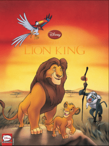 迪士尼动画英语绘本《狮子王The Lion King》英文版，PDF格式，百度网盘下载！-磨耳朵英语