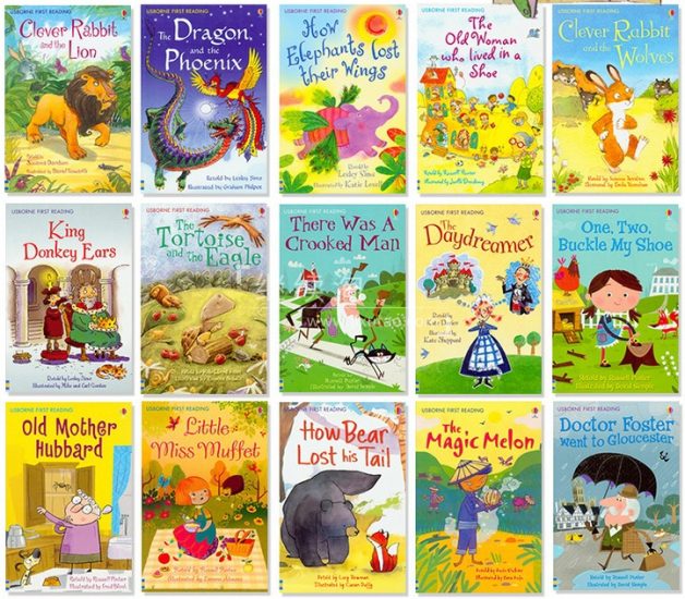 Usborne分级读物《My First Reading Library我的第一个图书馆》50册高清绘本+音频+练习册，百度网盘下载！-磨耳朵英语