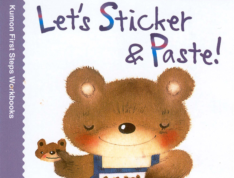 Kumon公文式教育First Steps Let’s Sticker & Paste儿童英语练习册，总计35本PDF，共计2000页内容，可打印，适合2-8岁，百度网盘下载！-磨耳朵英语