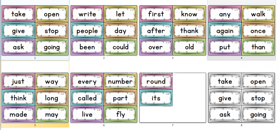 Sight Word Sight Word Fluency and Word Work 图片26 Sight Word Sight Word Fluency and Word Work 图片25