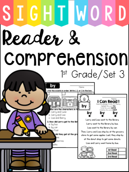 Sight Word Read Comprehension 图片16 Sight Word Read Comprehension 图片15