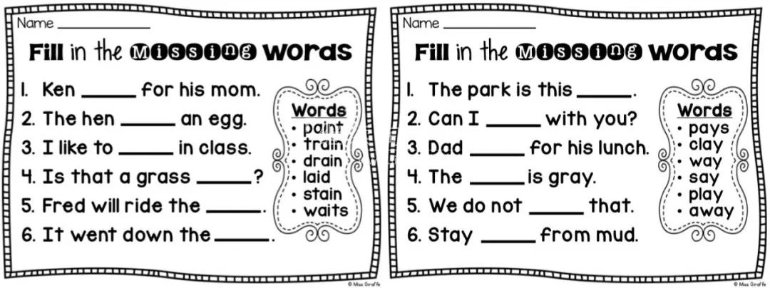 Phonics No Prep Massive MEGA Bundle 自然拼读练习册 图片34 Phonics No Prep Massive MEGA Bundle 自然拼读练习册 图片33
