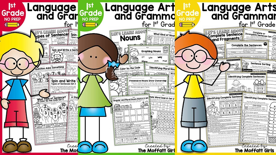 1st Language Arts and Grammar 2and Language Arts and Grammar 图片2 1st Language Arts and Grammar 2and Language Arts and Grammar 图片1