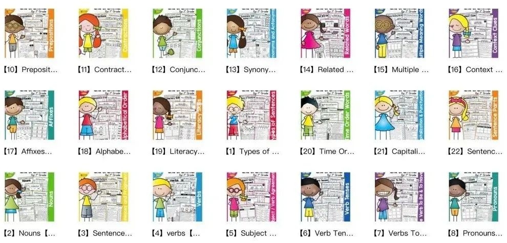 1st Language Arts and Grammar 2and Language Arts and Grammar 图片10 1st Language Arts and Grammar 2and Language Arts and Grammar 图片9