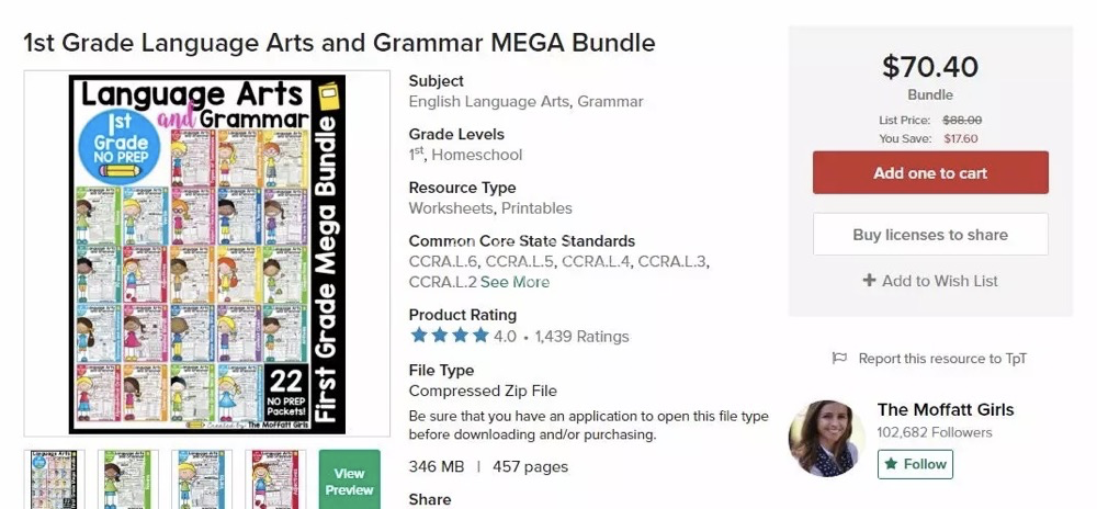 1st Language Arts and Grammar 2and Language Arts and Grammar 图片6 1st Language Arts and Grammar 2and Language Arts and Grammar 图片5