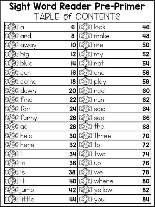 Sight Word Read Comprehension 图片8 Sight Word Read Comprehension 图片7