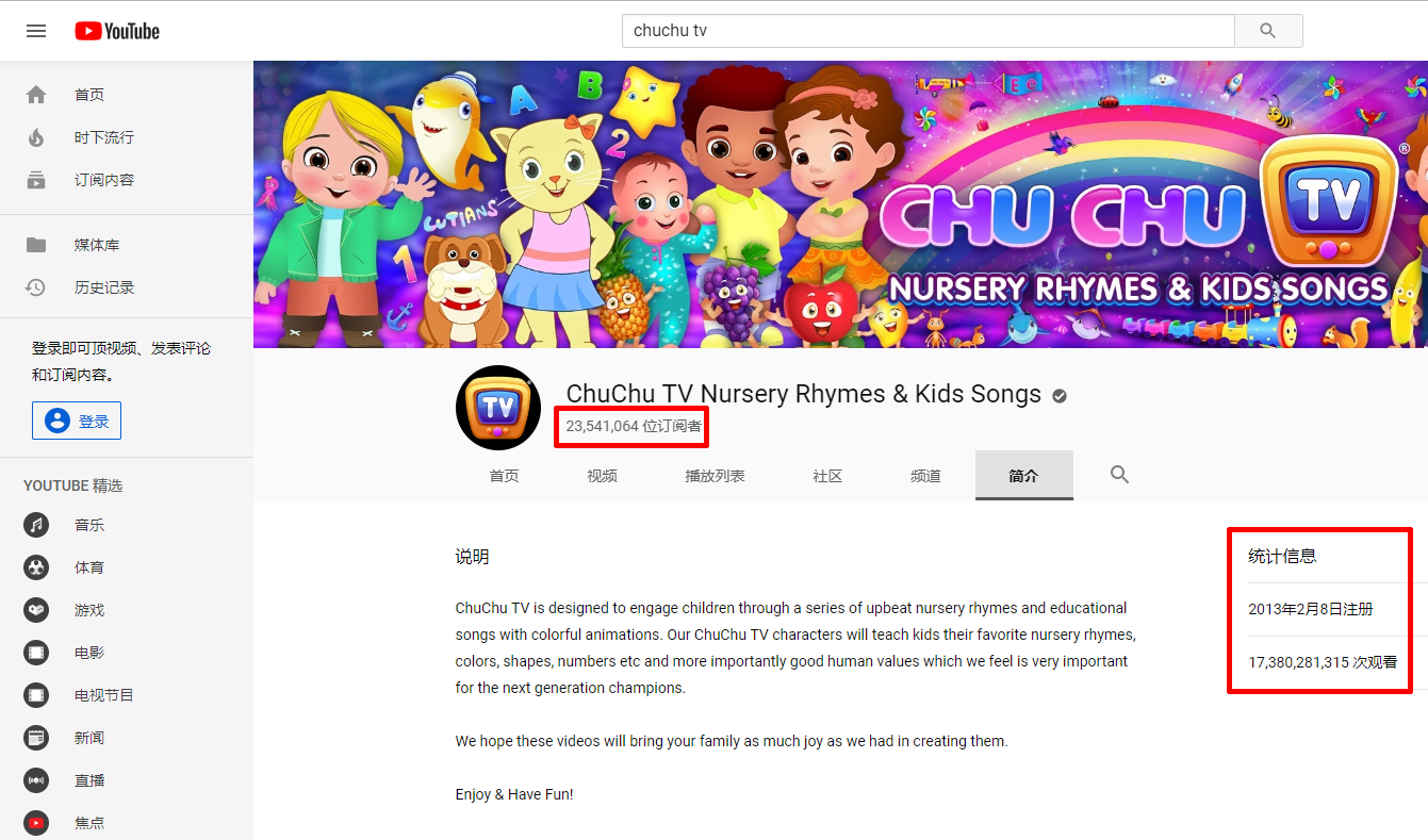 ChuChu TV 英语儿歌 图片2 ChuChu TV 英语儿歌 图片1