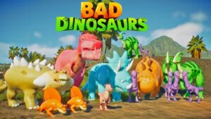 Netflix动画《Bad Dinosaurs》无对白，全8集，1080P高清视频，百度网盘下载！-磨耳朵英语