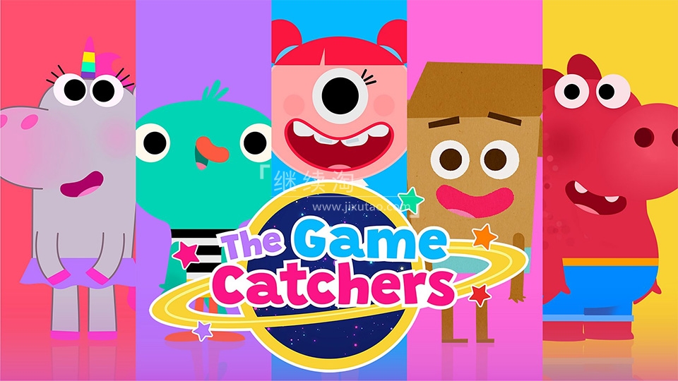 BBC英文探险动画片《The Game Catchers游戏捕手》全1-2季共100集，1080P高清视频带英文字幕，带配套音频MP3，百度网盘下载！-磨耳朵英语